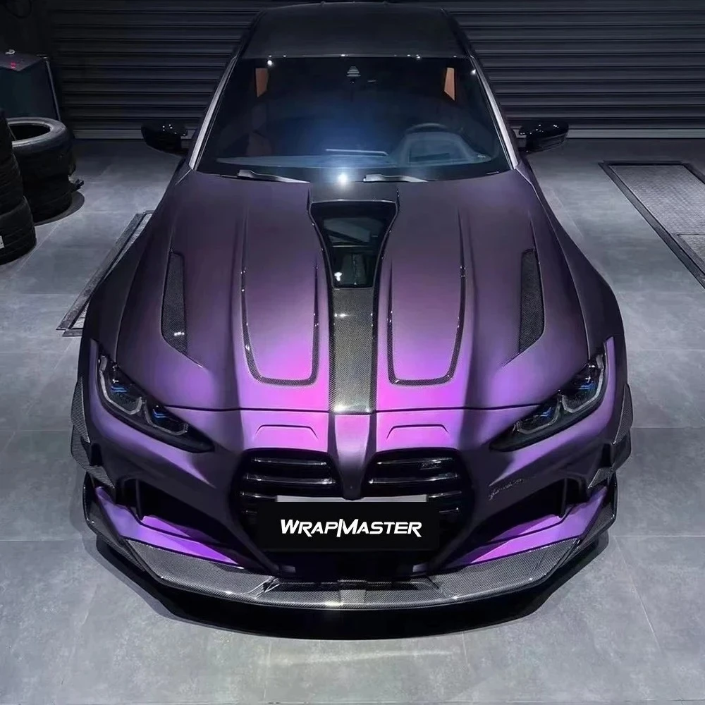 Ultra Matte 1.52*18 Metre Purple Red Sticker Self-Adhesive Car Wrap Vinyl Films for Exterior Decoration
Ultra Matte 1.52*18 Metre Purple Red Sticker Self-Adhesive Car Wrap Vinyl Films for Exterior Decoration
