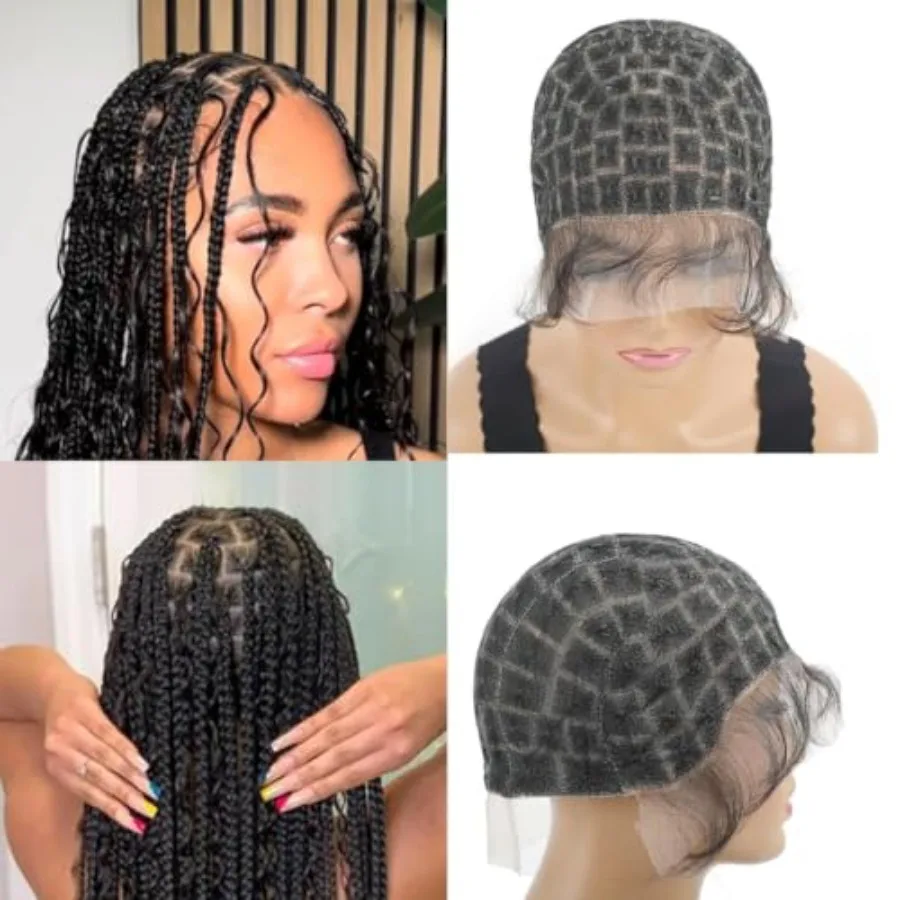 Double Full Lace Crochet Wig Cap, 123 Natural Knots with Baby Hair Easy For Wig Making, Glueless Hair Net With Bang Breathable
Double Full Lace Crochet Wig Cap, 123 Natural Knots with Baby Hair Easy For Wig Making, Glueless Hair Net With Bang Breathable