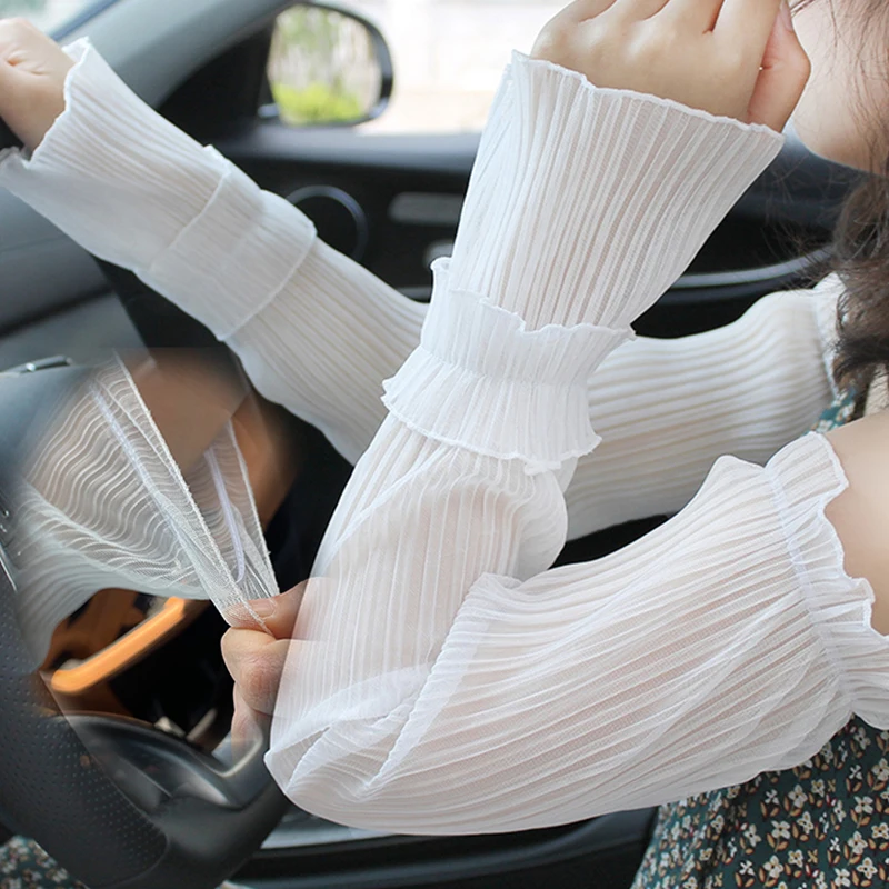 Summer Long Fingerless Gloves Women Sun Protection Sleeves Gloves Lady Thin Lace Mesh Arm Sleeve Sunscreen Uv Breathable Mittens
Summer Long Fingerless Gloves Women Sun Protection Sleeves Gloves Lady Thin Lace Mesh Arm Sleeve Sunscreen Uv Breathable Mittens