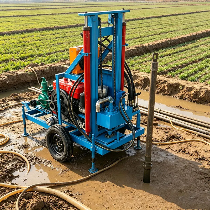 Customized High Quality Crawler 22HP Diesel 180M Accurate Position Wide Application Water Well Drilling Machine
Customized High Quality Crawler 22HP Diesel 180M Accurate Position Wide Application Water Well Drilling Machine