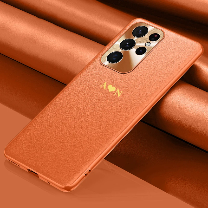 Customizable Name Metal Lens Leather Texture Phone Case For Samsung Galaxy S20 S21 FE Plus Ultra Note 20 Ultra
Customizable Name Metal Lens Leather Texture Phone Case For Samsung Galaxy S20 S21 FE Plus Ultra Note 20 Ultra