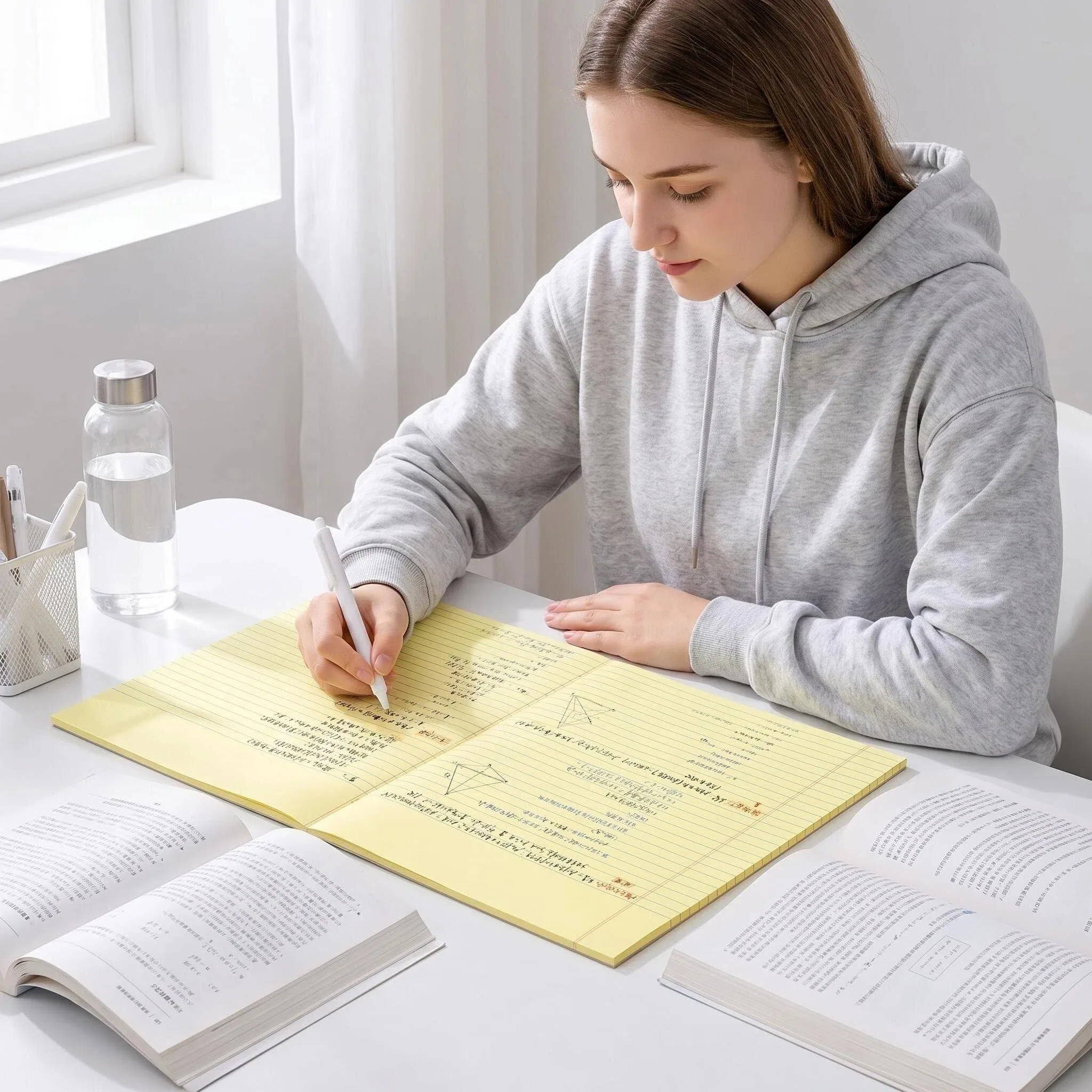 SUNWOOD A3 Yellow Writing Pads, 50 Sheets 100 Pages, Tearable Scratch Pad, Eye-friendly Notepad, Mind Mapping Exam Draft Noteboo
SUNWOOD A3 Yellow Writing Pads, 50 Sheets 100 Pages, Tearable Scratch Pad, Eye-friendly Notepad, Mind Mapping Exam Draft Noteboo