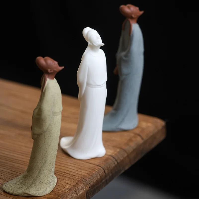 Chinese-Style Ancientry Historical Man Poet-Immortal Li Bai Pottery Porcelain Ornament Study Sitting Room Customized Ornament
Chinese-Style Ancientry Historical Man Poet-Immortal Li Bai Pottery Porcelain Ornament Study Sitting Room Customized Ornament