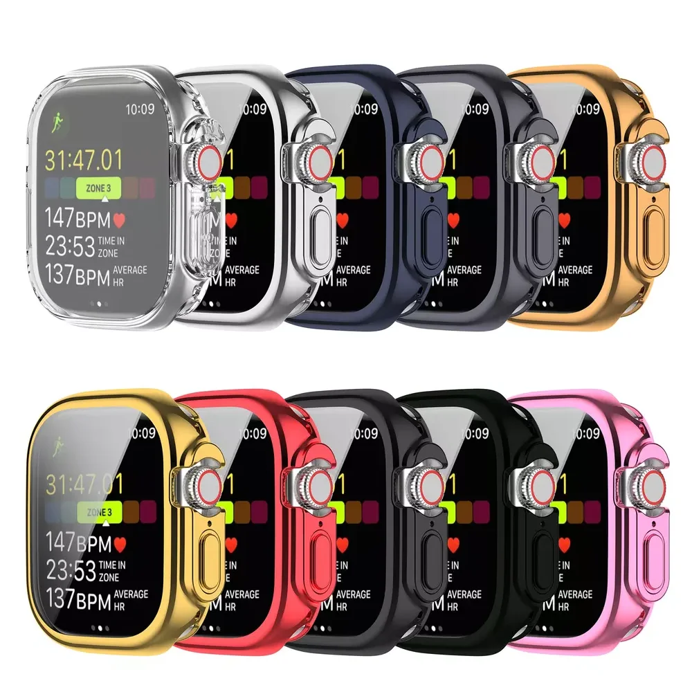 Чехол для Apple Watch Ultra 49 мм аксессуары, защита экрана противоударный чехол с защитой от царапин ТПУ чехол для Apple watch Ultra
Чехол для Apple Watch Ultra 49 мм аксессуары, защита экрана противоударный чехол с защитой от царапин ТПУ чехол для Apple watch Ultra