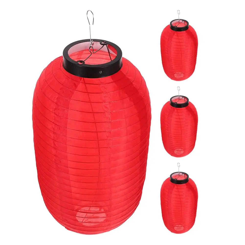 4 Pcs Waterproof Silk Lanterns 45X25CM Foldable Decorative Japanese Chinese Lanterns Cloth Iron Hanging Outdoor Indoor
4 Pcs Waterproof Silk Lanterns 45X25CM Foldable Decorative Japanese Chinese Lanterns Cloth Iron Hanging Outdoor Indoor