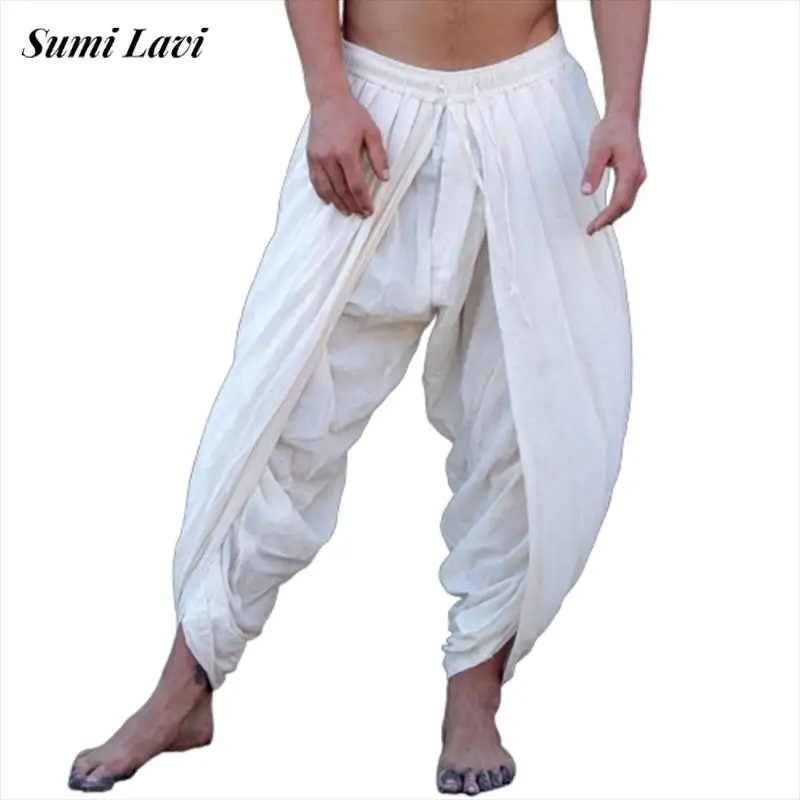 Мужские винтажные свободные дышащие брюки-палаццо однотонного цвета для пляжного отдыха, модные штаны на шнуровке
Мужские винтажные свободные дышащие брюки-палаццо однотонного цвета для пляжного отдыха, модные штаны на шнуровке