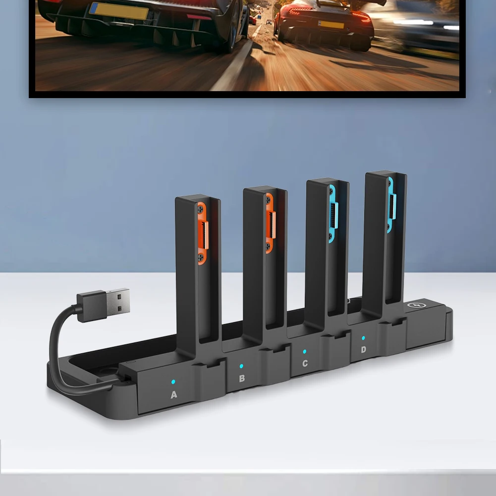 Зарядная станция для контроллеров Nintendo Switch 2, зарядное устройство для аксессуаров Joy-Con
Зарядная станция для контроллеров Nintendo Switch 2, зарядное устройство для аксессуаров Joy-Con