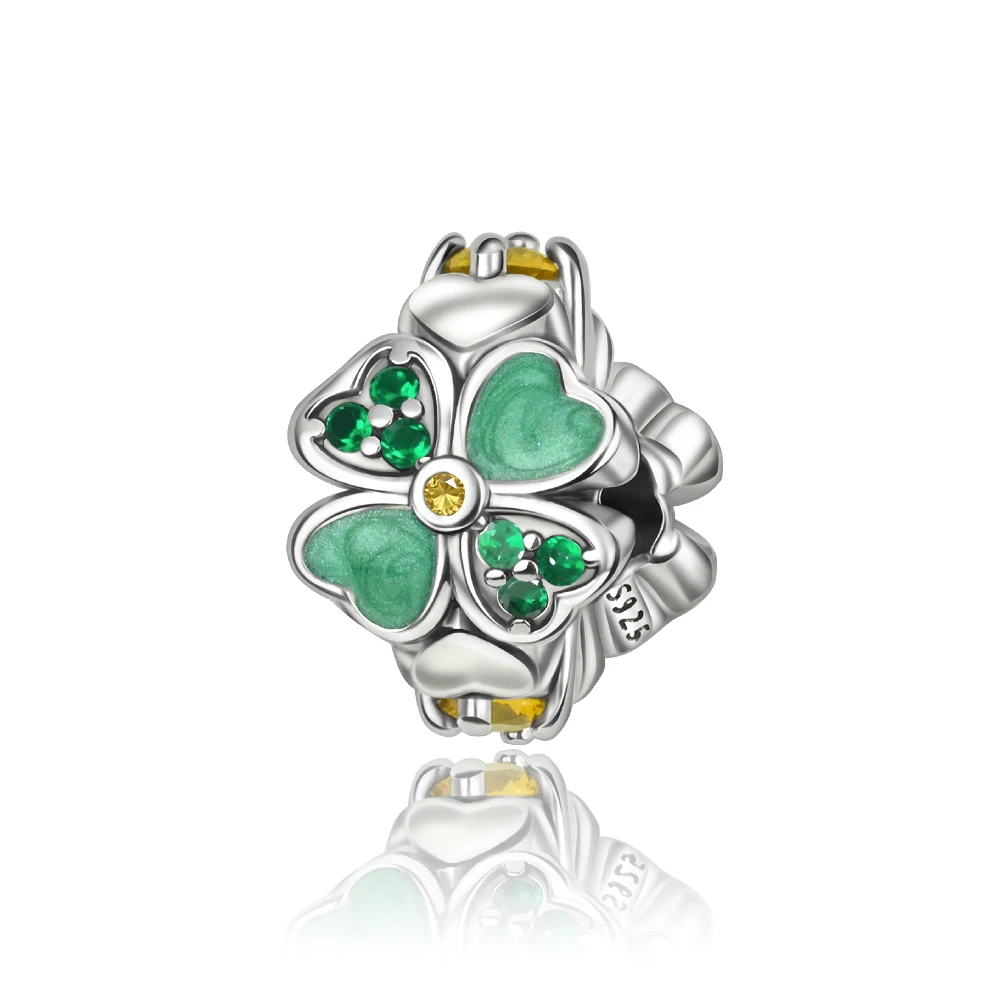 Ahthen из стерлингового серебра 925 пробы, бусина Lucky Four-Leaf Clover, подвеска, подходит для браслетов-цепочек в виде змеи, ожерелья для женщин, изготовление ювелирных изделий
Ahthen из стерлингового серебра 925 пробы, бусина Lucky Four-Leaf Clover, подвеска, подходит для браслетов-цепочек в виде змеи, ожерелья для женщин, изготовление ювелирных изделий