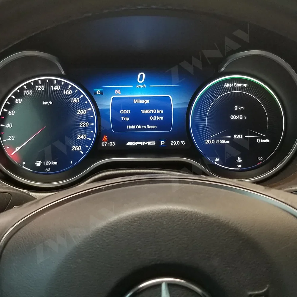 12.3''Android Digital LCD Dashboard Panel InstrumentFor Mercedes Benz R-Class GLE ML/GL GLS B CLA GLA G ClassCenter Speedometer
12.3''Android Digital LCD Dashboard Panel InstrumentFor Mercedes Benz R-Class GLE ML/GL GLS B CLA GLA G ClassCenter Speedometer