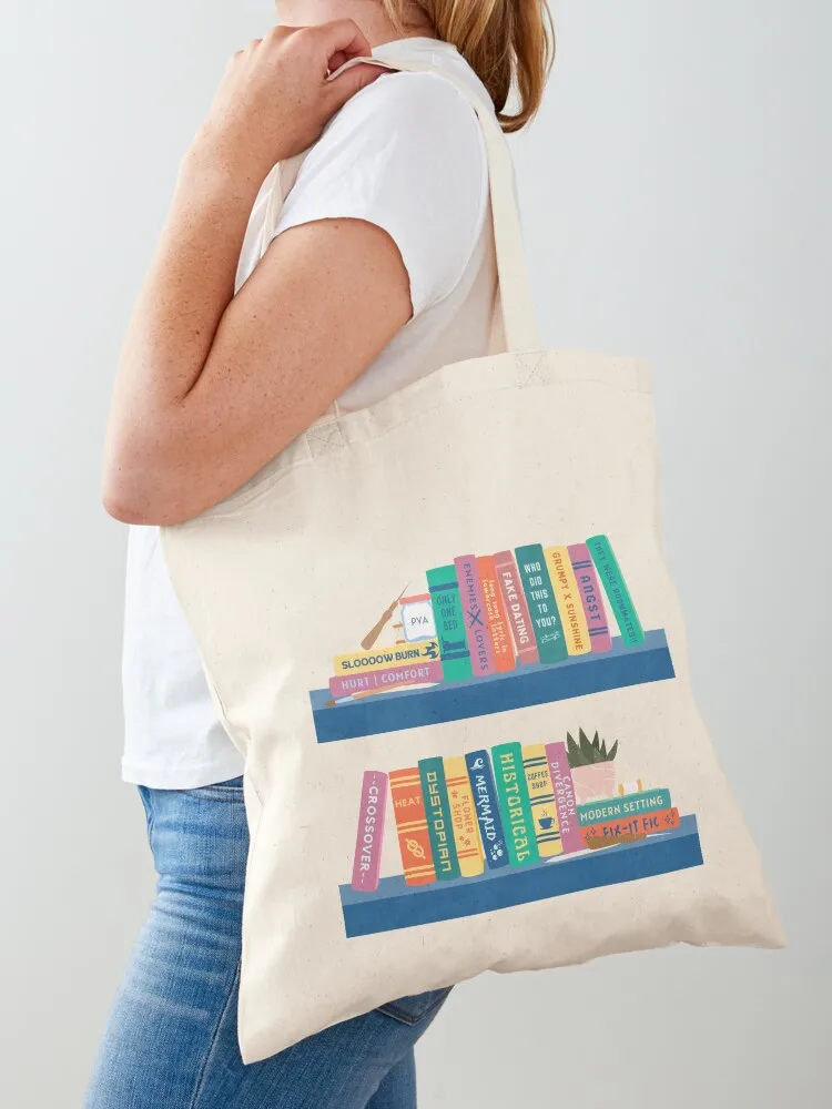 Fanfic Binder's Shelf Tote Bag custom tote bag large tote bag Women's shopping cute pouch
Fanfic Binder's Shelf Tote Bag custom tote bag large tote bag Women's shopping cute pouch