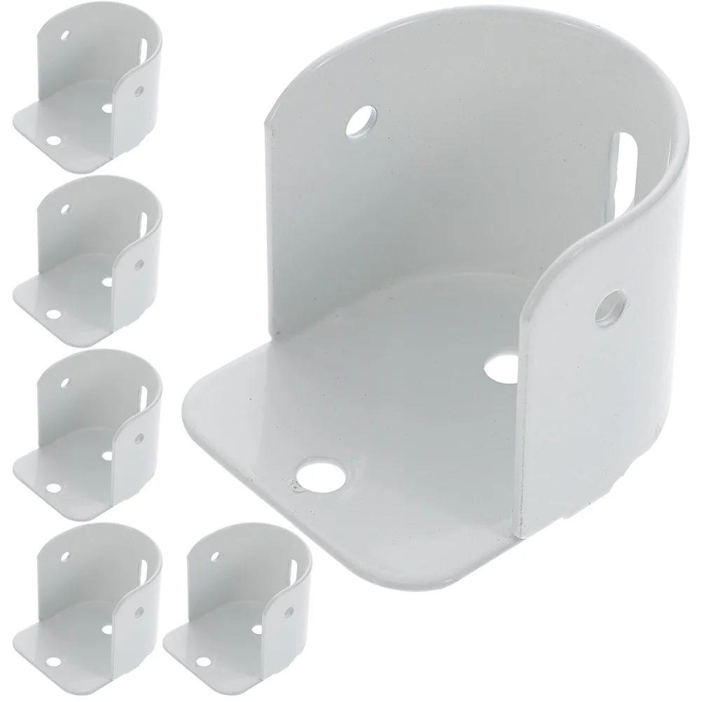 6 Pcs Iron Closet Rod Brackets Heavy Duty Wardrobe Flange Seat Curtain Poles Rack White Easy Install U Shaped Socket Fits Rooms
6 Pcs Iron Closet Rod Brackets Heavy Duty Wardrobe Flange Seat Curtain Poles Rack White Easy Install U Shaped Socket Fits Rooms