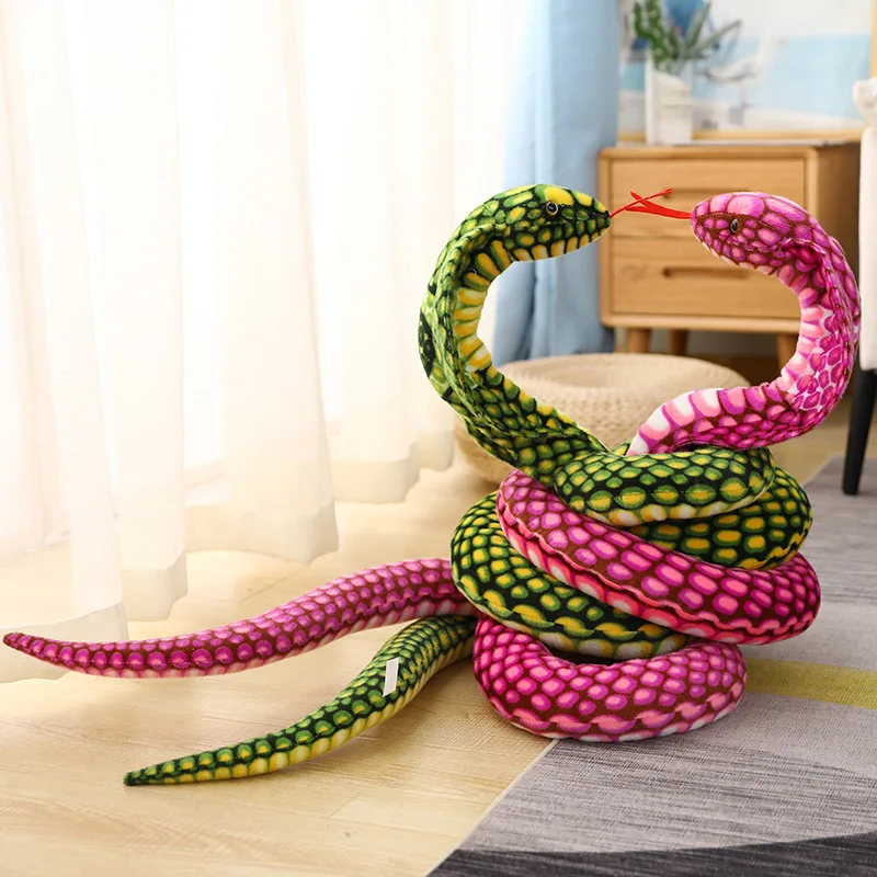 240CM Funny Snake Soft Doll Plush Toy Artificial Snake Cobra New Toy For Children Funny Pillow Birthday Gift w2127
240CM Funny Snake Soft Doll Plush Toy Artificial Snake Cobra New Toy For Children Funny Pillow Birthday Gift w2127
