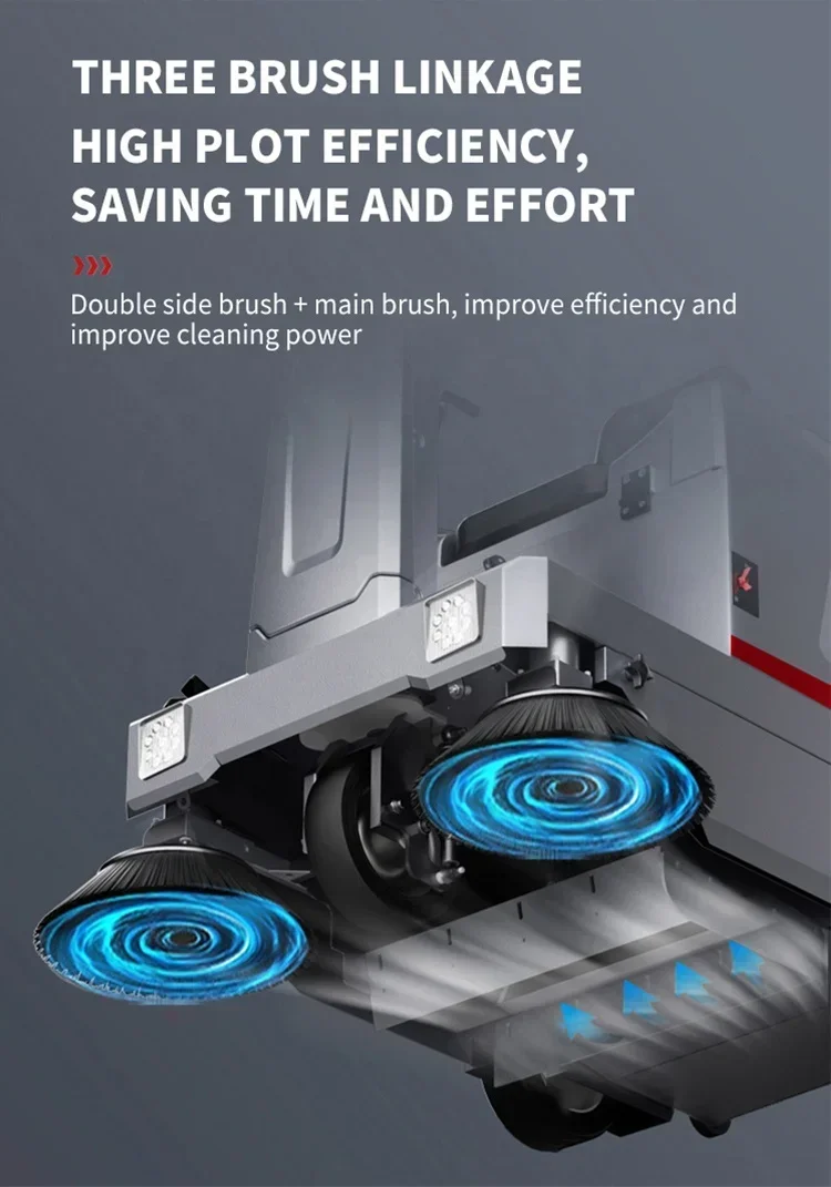 YG Customized Electric Battery Ride On Road Sweeper Floor Sweeper
YG Customized Electric Battery Ride On Road Sweeper Floor Sweeper