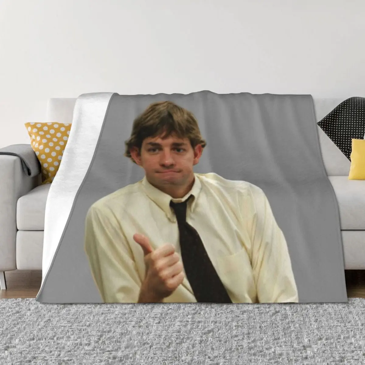 Jim halpert Thumbs Up Throw Blanket Thermal For Baby christmas gifts Decoratives Blankets
Jim halpert Thumbs Up Throw Blanket Thermal For Baby christmas gifts Decoratives Blankets