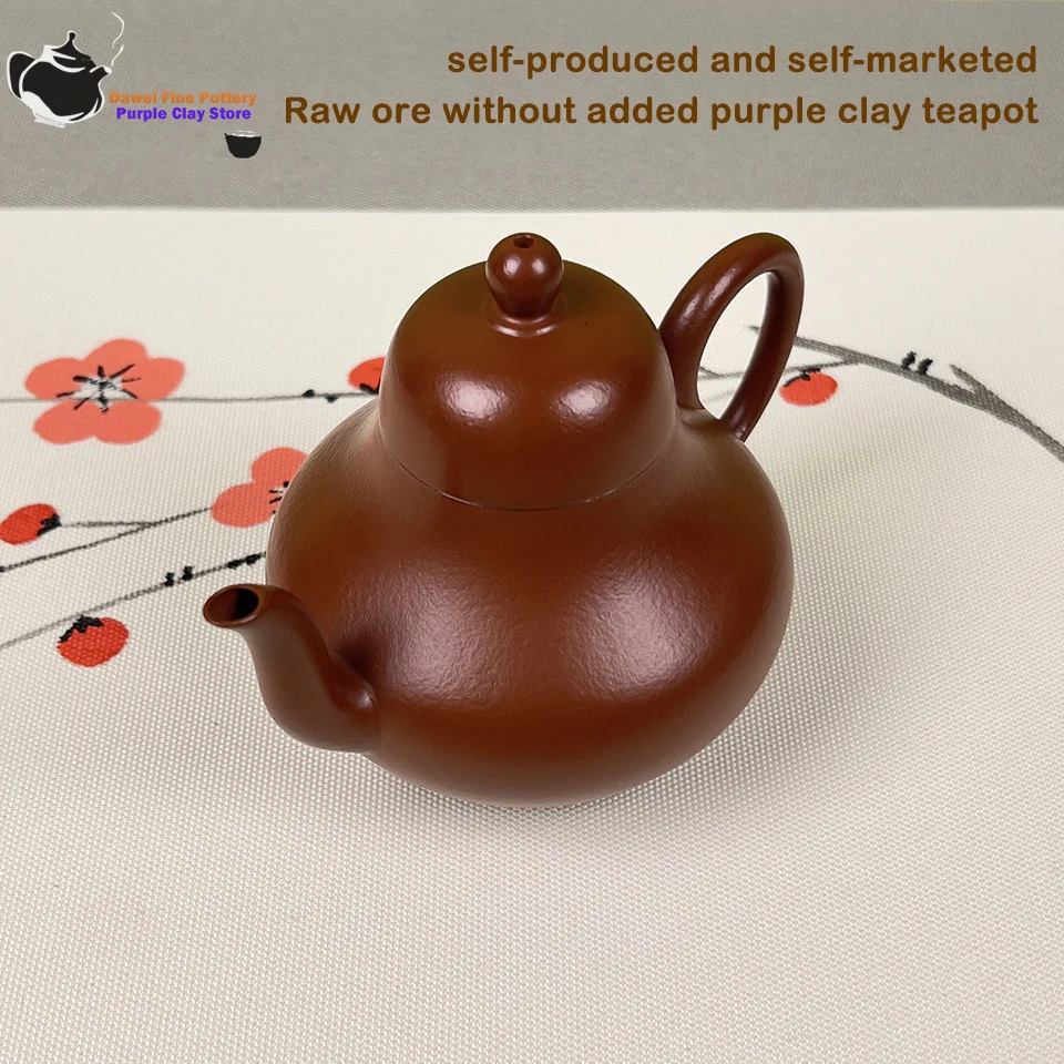 Handmade Yixing Purple Clay Teapot for Chinese Gongfu Tea, 160ml kung fu tea set Maker for Home, Office, Gift small capacity
Handmade Yixing Purple Clay Teapot for Chinese Gongfu Tea, 160ml kung fu tea set Maker for Home, Office, Gift small capacity 