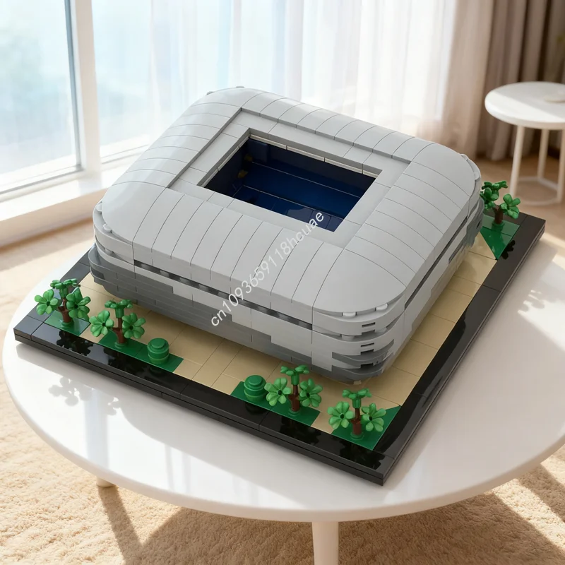 598pcs MOC New Santiago Bernabeu Stadium Model Building Toys Blocks Architecture Idea Education Brick Christmas Gifts Birthday
598pcs MOC New Santiago Bernabeu Stadium Model Building Toys Blocks Architecture Idea Education Brick Christmas Gifts Birthday