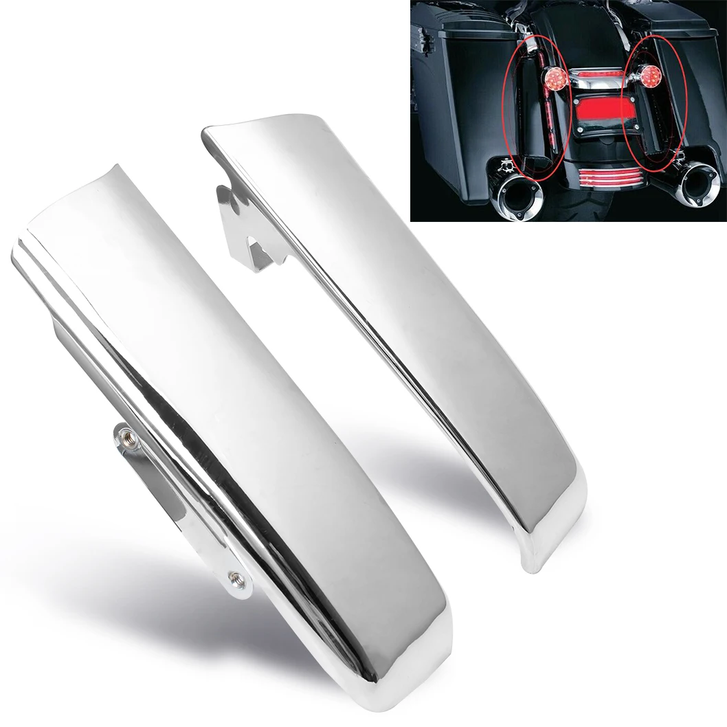 Motorcycle Chrome Rear Fender Saddlebag Filler Panels Solid Strips For Harley CVO Touring Electra Glide Road King 2014-2021
Motorcycle Chrome Rear Fender Saddlebag Filler Panels Solid Strips For Harley CVO Touring Electra Glide Road King 2014-2021