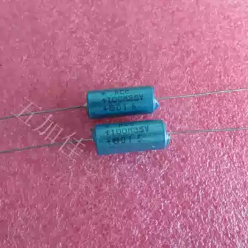 100M35V 35V100UF 20% 3502-107M Japanese metal shell axial tantalum capacitor
100M35V 35V100UF 20% 3502-107M Japanese metal shell axial tantalum capacitor