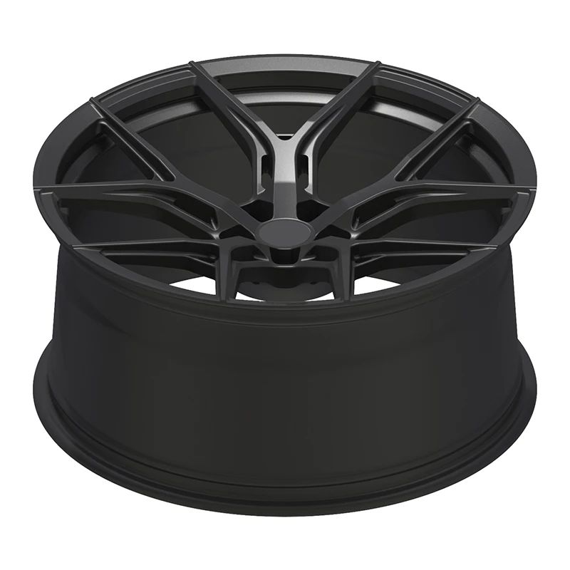 Custom Matte Black Full Coating18-26 Inch Racing Car Wheels Deep Dish Forged 5*130 Rims With Polished Lip 
Custom Matte Black Full Coating18-26 Inch Racing Car Wheels Deep Dish Forged 5*130 Rims With Polished Lip