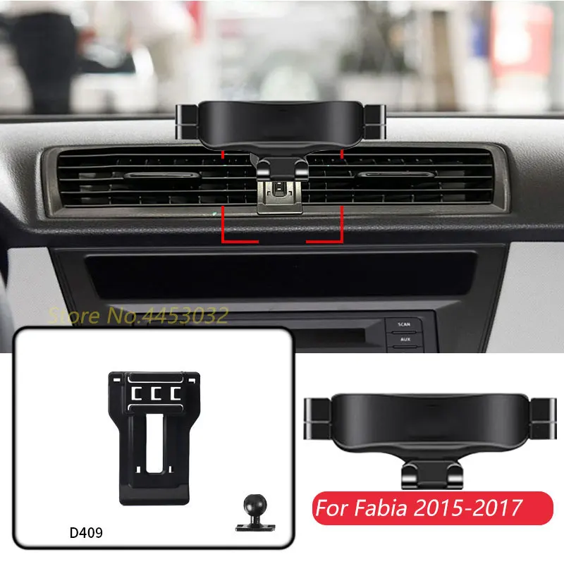 Гравитационный Автомобильный держатель для телефона для Skoda Fabia 2015-2017, базовое крепление, Специальная подставка для GPS, регулируемый кронштейн, аксессуары для интерьера
Гравитационный Автомобильный держатель для телефона для Skoda Fabia 2015-2017, базовое крепление, Специальная подставка для GPS, регулируемый кронштейн, аксессуары для интерьера