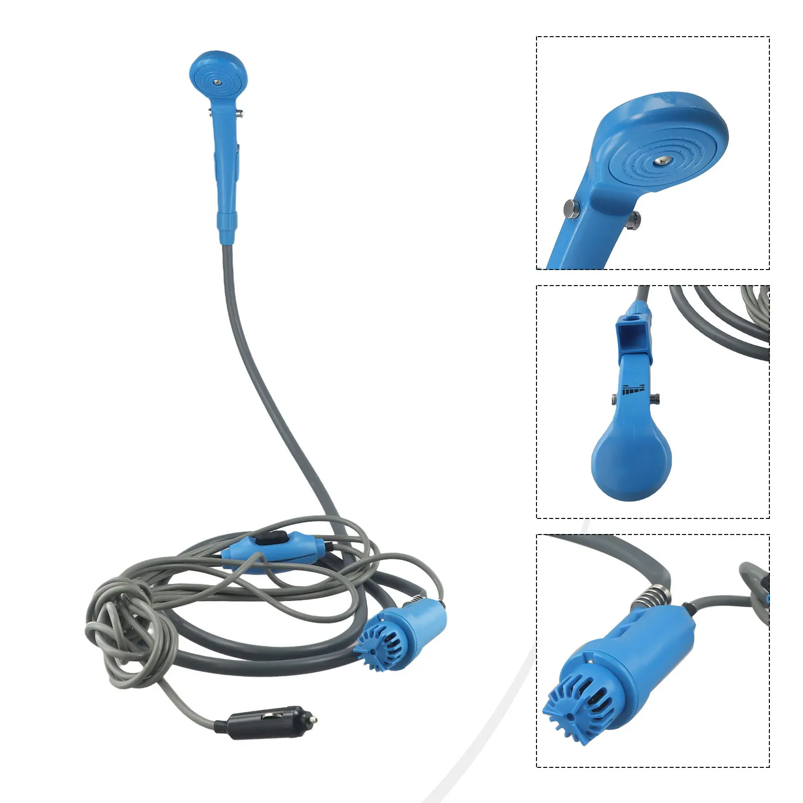 Travel Shower Kit, 12V DC Electric Pump, Portable and Convenient, Suitable for Outdoor Camping and Car Washing
Travel Shower Kit, 12V DC Electric Pump, Portable and Convenient, Suitable for Outdoor Camping and Car Washing