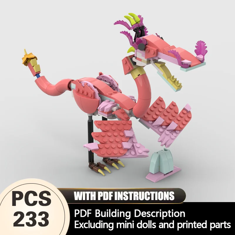 Creators Animal Series Model MOC Building Bricks Cute Pink Dragon Modular Technology Gifts Holiday Assemble Children Toys Suit
Creators Animal Series Model MOC Building Bricks Cute Pink Dragon Modular Technology Gifts Holiday Assemble Children Toys Suit