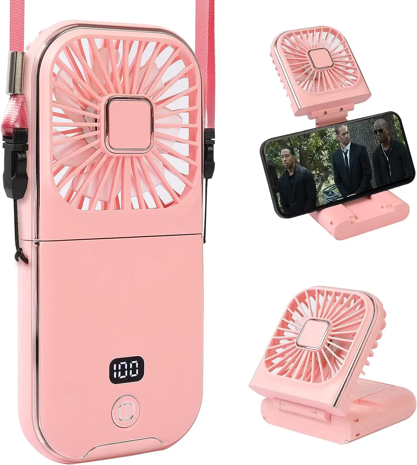 New 10 H Work Time Rechargeable Quiet Mini Personal Handheld Hanging Neck USB Fan Desktop Portable Travel Outdoor Camping Type C
New 10 H Work Time Rechargeable Quiet Mini Personal Handheld Hanging Neck USB Fan Desktop Portable Travel Outdoor Camping Type C