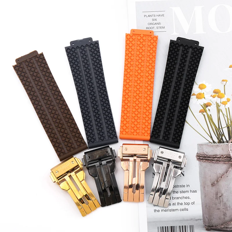 19mmx26mm men's rubber watch strap For HUBLOT Classic Fusion Universe Big Bang Series outdoor sports waterproof silicone band
19mmx26mm men's rubber watch strap For HUBLOT Classic Fusion Universe Big Bang Series outdoor sports waterproof silicone band