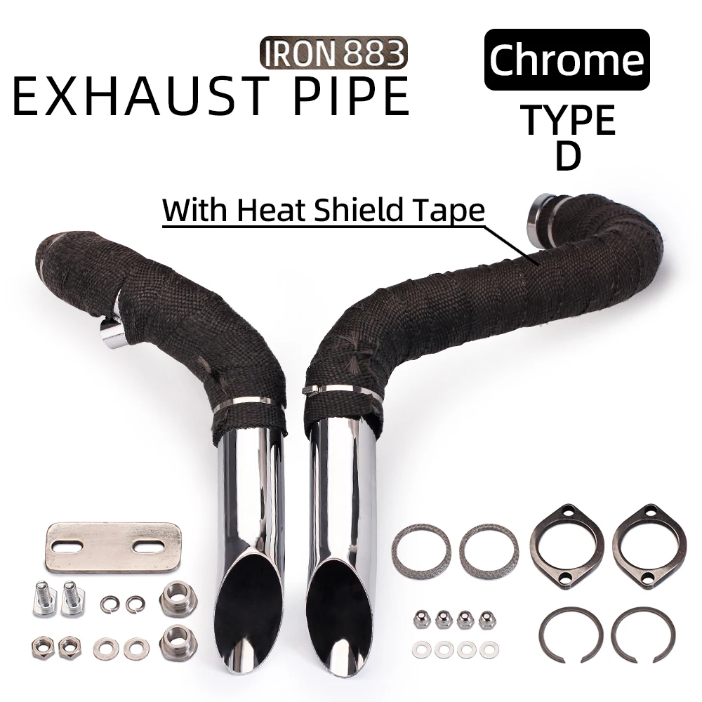 MotorCross's custom control accessory motorcycle exhaust pipe for T7 Softail Sportster 883 1200
MotorCross's custom control accessory motorcycle exhaust pipe for T7 Softail Sportster 883 1200