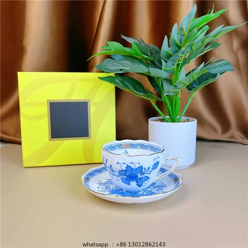 Flower Basket Coffee Cup and Saucer Set Ceramic Cup Saucer Gift Box Bone China Afternoon Tea Pastoral Flower Home Drinkware
Flower Basket Coffee Cup and Saucer Set Ceramic Cup Saucer Gift Box Bone China Afternoon Tea Pastoral Flower Home Drinkware