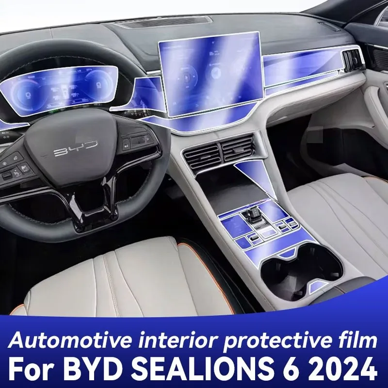 For BYD Sealions 6 2023 2024 Car Multimedia screen Center Gear Panel TPU Automotive Interior Protective Film
For BYD Sealions 6 2023 2024 Car Multimedia screen Center Gear Panel TPU Automotive Interior Protective Film