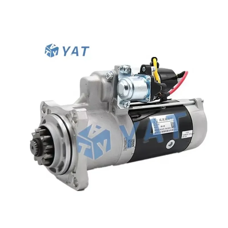 6105 YC6J125Z-T20 Engine Parts Starter Motor 24V 7.0KW B7617-3708100A
6105 YC6J125Z-T20 Engine Parts Starter Motor 24V 7.0KW B7617-3708100A