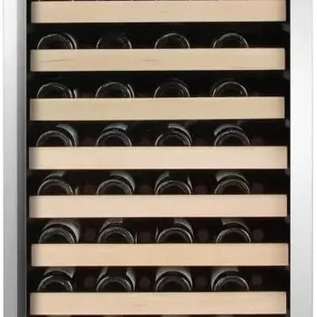 100 Built-in or Freestanding Stainless Steel Compressor Large Capacity Wine Refrigerator Rack for Open LED Di