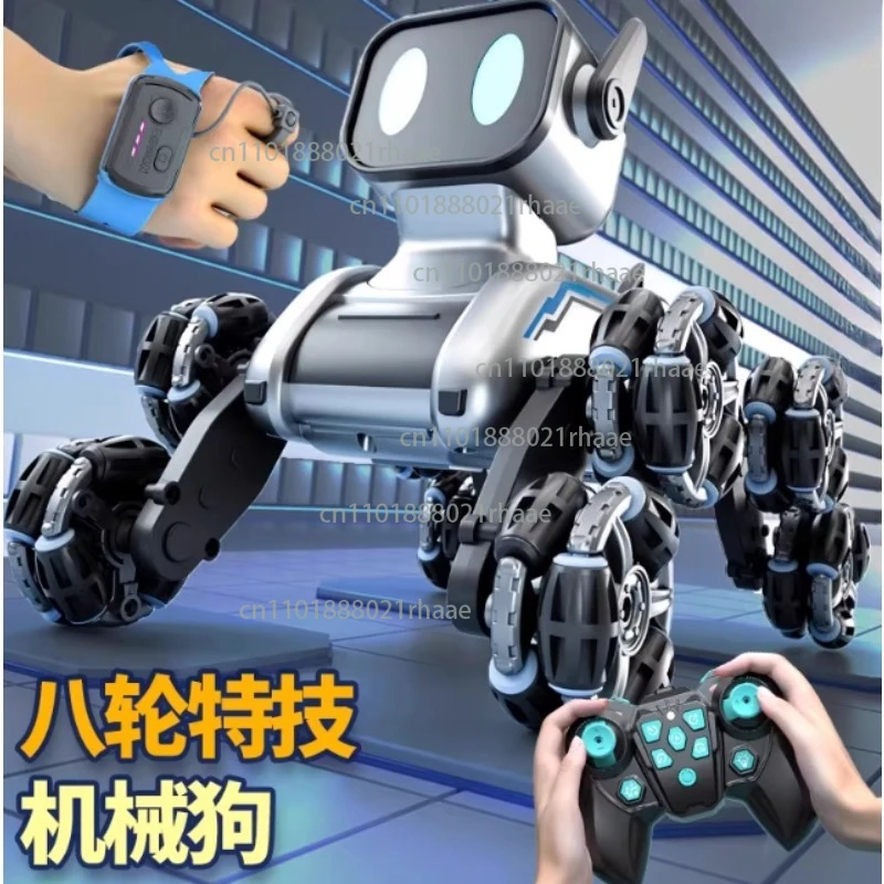 Intelligent remote control robot dog remote control car toy children's electric mechanical dog gesture induction pet dog gift
Intelligent remote control robot dog remote control car toy children's electric mechanical dog gesture induction pet dog gift