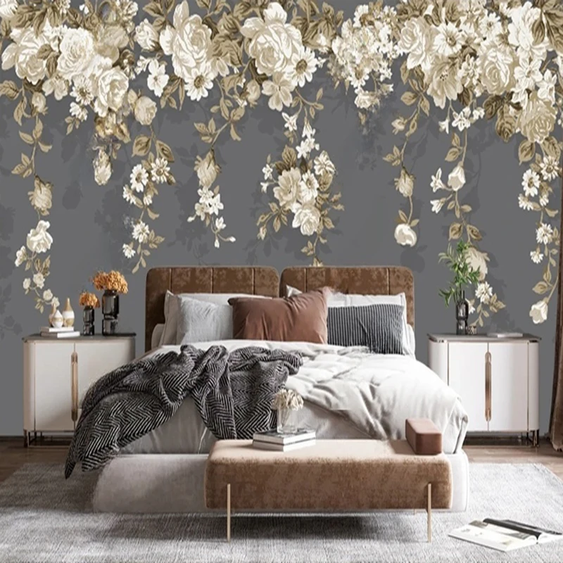 Modern Simple Custom Mural Abstract Flowers Gray Background 3D Stereo Wallpaper TV Sofa Bedside Background Wall Decor Painting
Modern Simple Custom Mural Abstract Flowers Gray Background 3D Stereo Wallpaper TV Sofa Bedside Background Wall Decor Painting