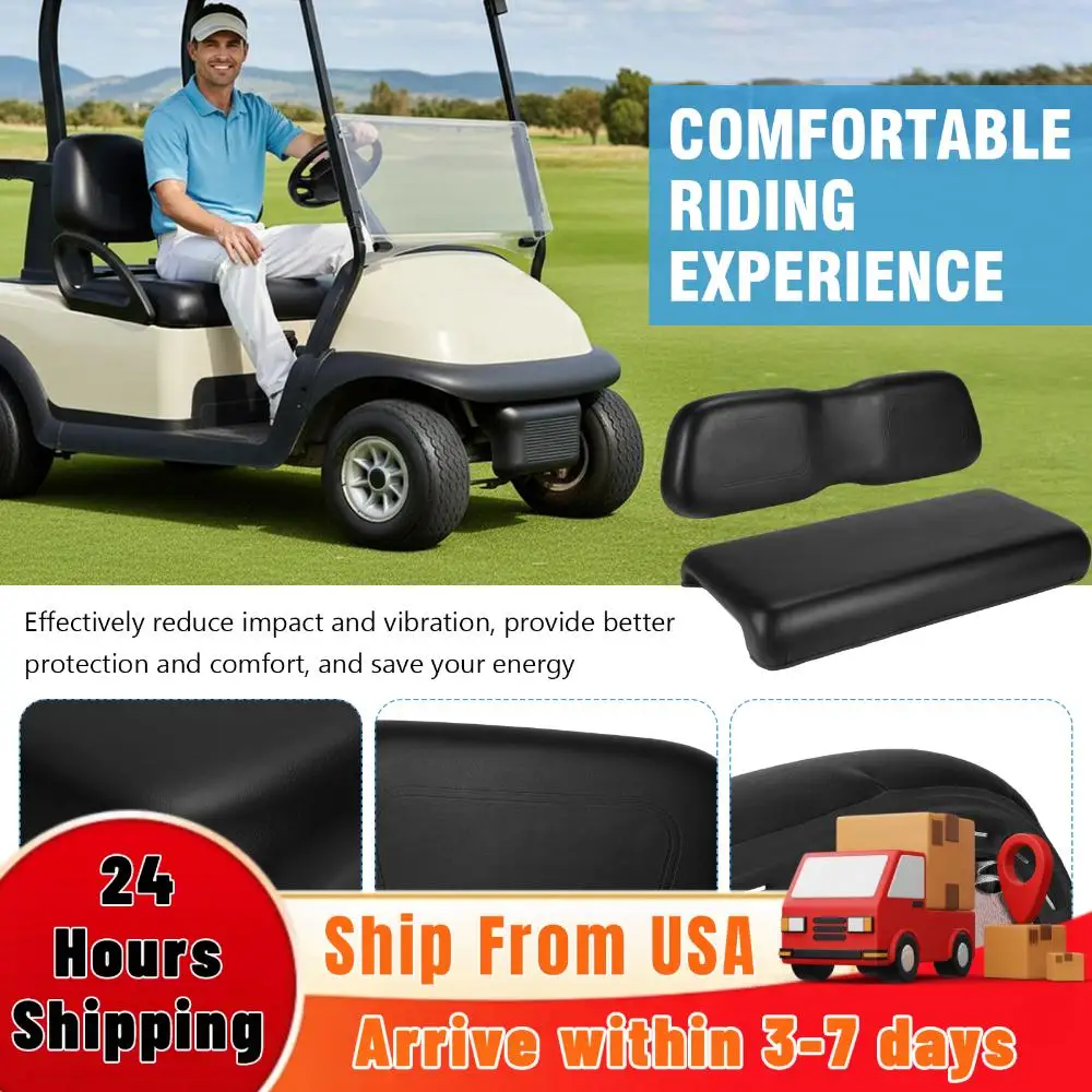 Golf Cart Front Cushion Set 102076601 102076602 Front Seat Soft Comfortable Cushion Replacement for Club Car DS 2000.5-up Models
Golf Cart Front Cushion Set 102076601 102076602 Front Seat Soft Comfortable Cushion Replacement for Club Car DS 2000.5-up Models
