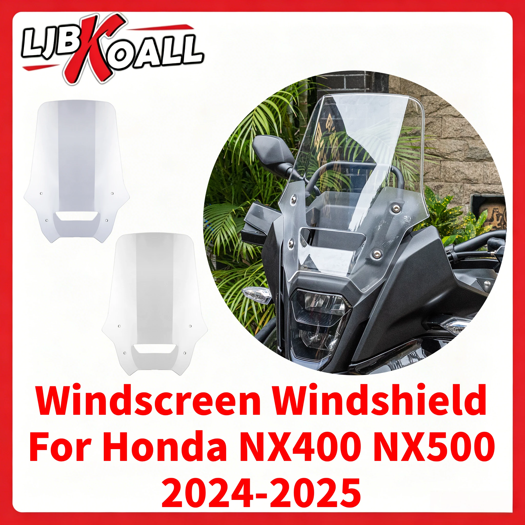 Windscreen Windshield Wind Shield Scree Deflector for Honda NX 400 NX400 NX500 NX 500 2024 2025 Motorcycle Accessories
Windscreen Windshield Wind Shield Scree Deflector for Honda NX 400 NX400 NX500 NX 500 2024 2025 Motorcycle Accessories