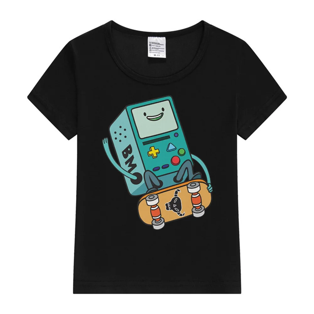 BMO Kids T-Shirt Kawaii Short Sleeve Summer Anime Cartoon Boys Girls Soft Round Neck T Shirts Fashion Y2K White Tees Tops Gifts
BMO Kids T-Shirt Kawaii Short Sleeve Summer Anime Cartoon Boys Girls Soft Round Neck T Shirts Fashion Y2K White Tees Tops Gifts