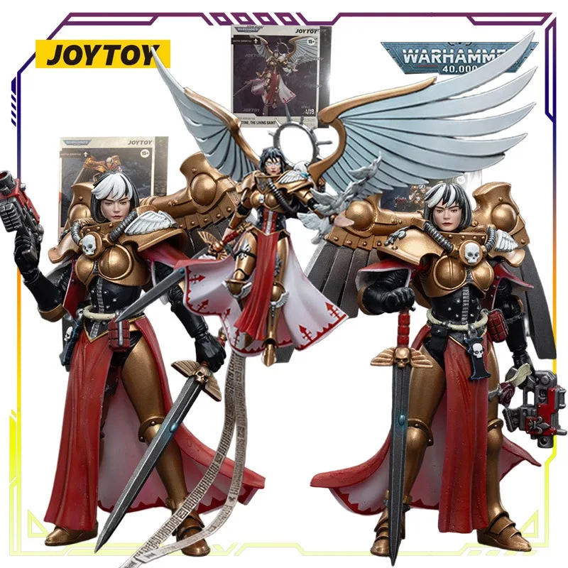 JOYTOY оригинальная серия Warhammer 40K Imperial Mortal Army Living Saints аниме фигурка модель игрушки модель подарки для мальчиков
JOYTOY оригинальная серия Warhammer 40K Imperial Mortal Army Living Saints аниме фигурка модель игрушки модель подарки для мальчиков