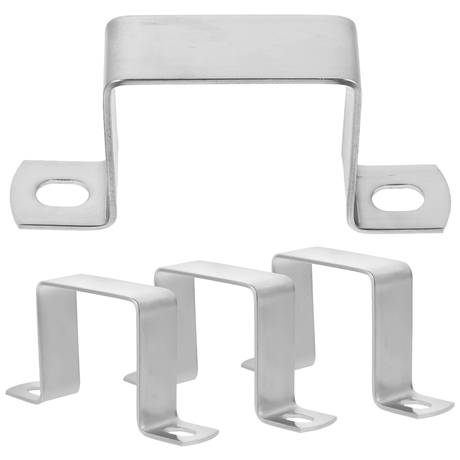 4pcs Tube Pvc Clips Clamps 304 Stainless Steel Pipe Supports 2x2 Inch U Brackets for Metal PVC Tubing Holders 
4pcs Tube Pvc Clips Clamps 304 Stainless Steel Pipe Supports 2x2 Inch U Brackets for Metal PVC Tubing Holders