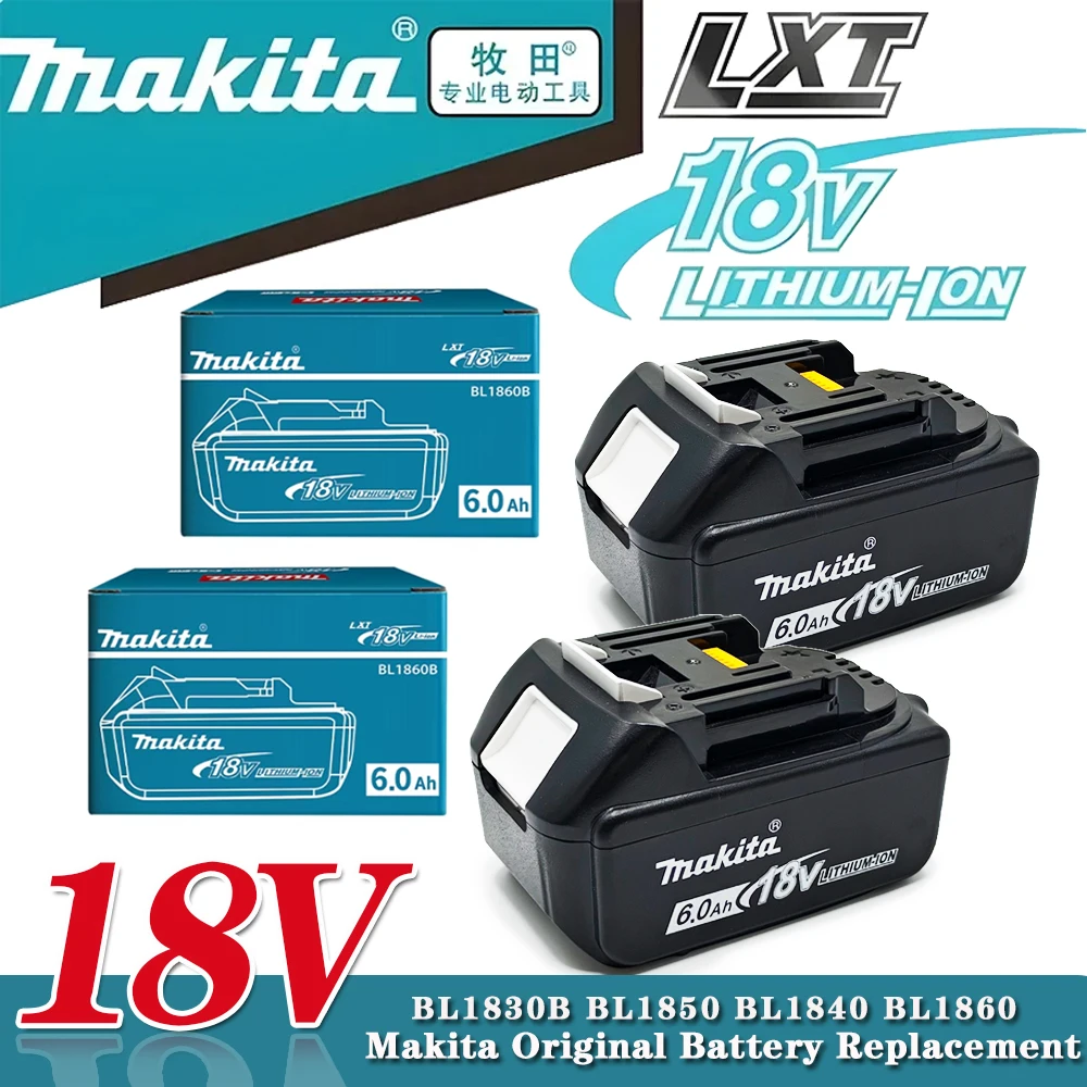 Аккумулятор Makita 18 В Аккумулятор Makita 18 В 6000 мАч, аккумулятор для электроинструмента Makita BL1840 BL1830B
Аккумулятор Makita 18 В Аккумулятор Makita 18 В 6000 мАч, аккумулятор для электроинструмента Makita BL1840 BL1830B