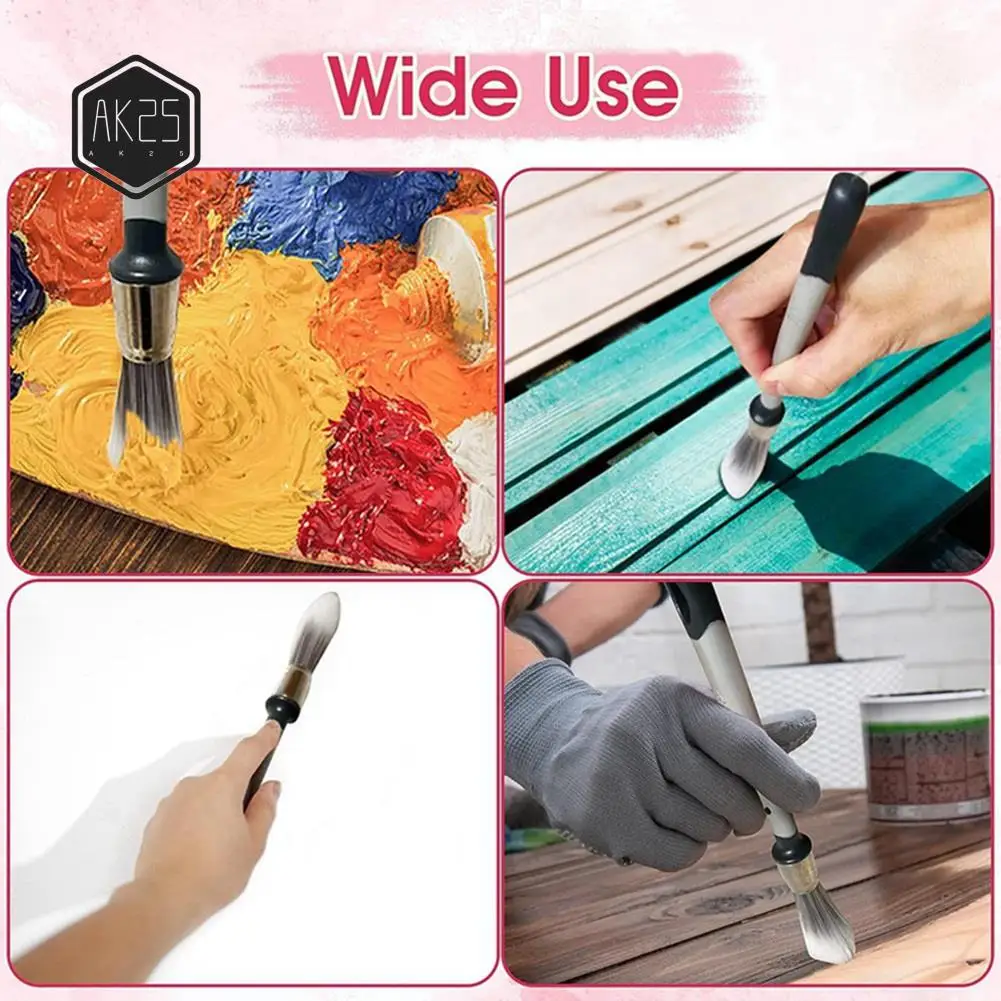 AK25-Small Paint Brush, Paint Brushes For Walls, Touch Up, Baseboards, Paint Brush For House Wall Corners
AK25-Small Paint Brush, Paint Brushes For Walls, Touch Up, Baseboards, Paint Brush For House Wall Corners