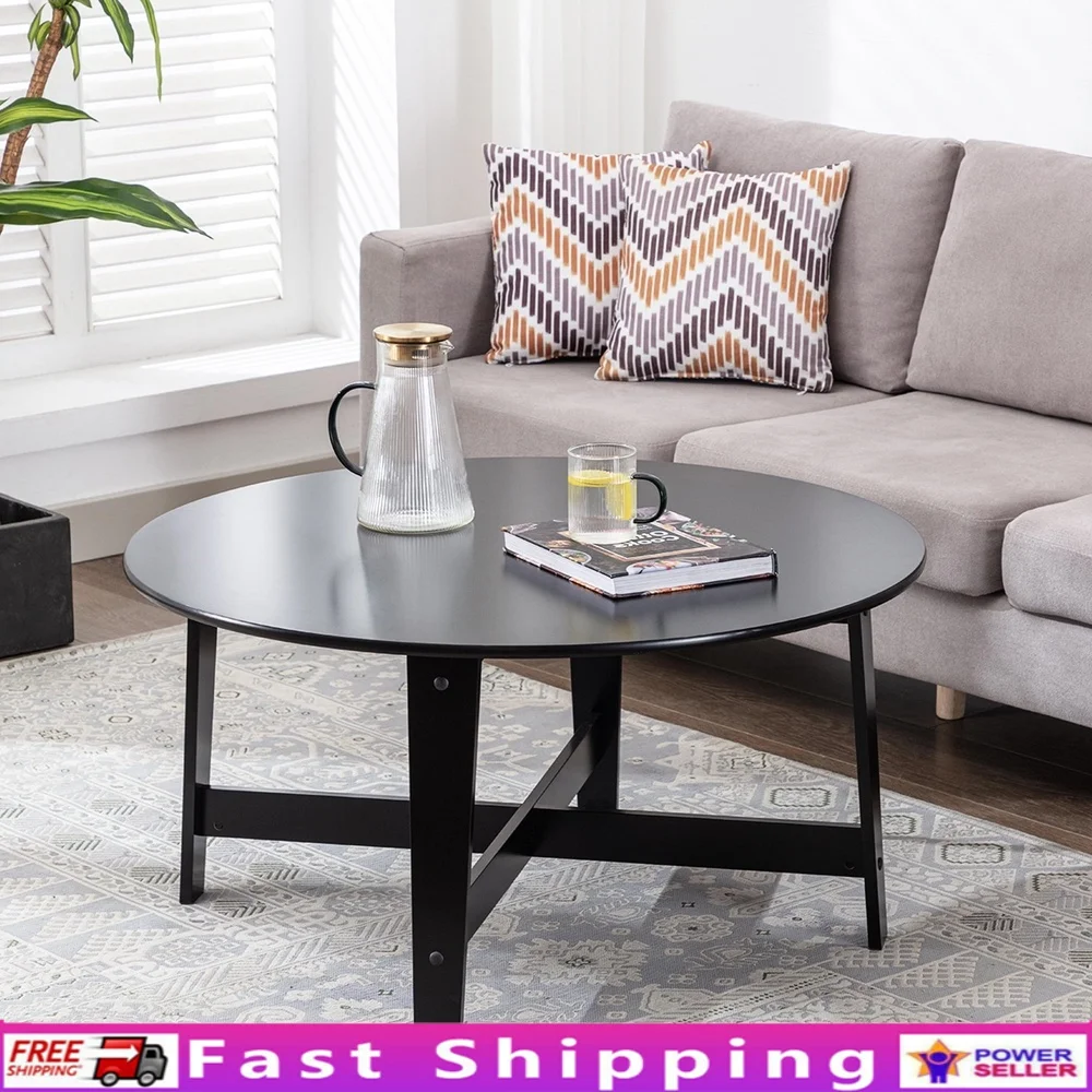Sleek Round Coffee Table Durable Wood Indoor Use Lightweight Easy to Clean Elegant Design Living Room Furniture Stylish Decor
Sleek Round Coffee Table Durable Wood Indoor Use Lightweight Easy to Clean Elegant Design Living Room Furniture Stylish Decor