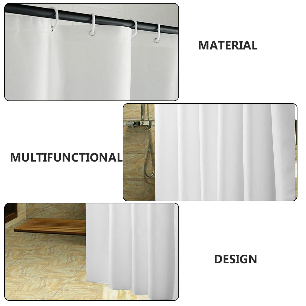 Creative Waterproof Shower Thickened Decorative Bath For Bathroom Hotel Home Bathtub Partition Hanging Waterproof Bath Curtain
Creative Waterproof Shower Thickened Decorative Bath For Bathroom Hotel Home Bathtub Partition Hanging Waterproof Bath Curtain