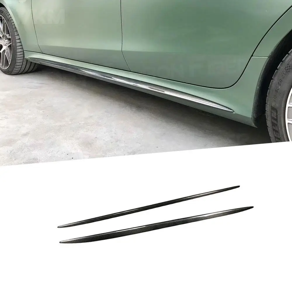 2Pcs For Mercedes Benz AMG GT43 GT50 GT53 2019-2023 Side Skirts Dry Carbon Fiber B Style Door Bumper Trim Cover Aprons
2Pcs For Mercedes Benz AMG GT43 GT50 GT53 2019-2023 Side Skirts Dry Carbon Fiber B Style Door Bumper Trim Cover Aprons