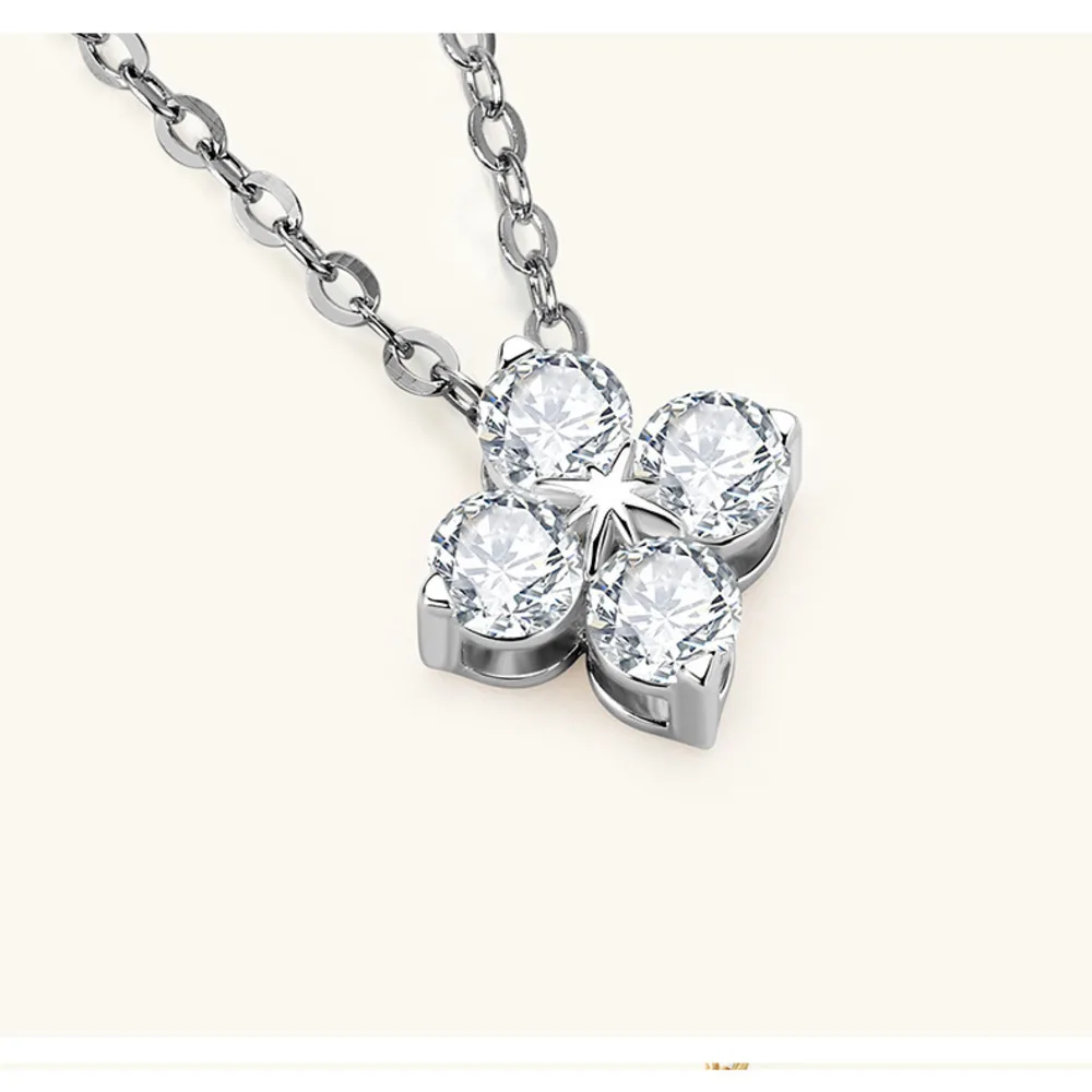 JoiasHome D VVS1 moissanite Pandent Necklace GRA Certified 0.4ct Lab Diamond S925 Sterling Silver Dainty Necklaces For Women
JoiasHome D VVS1 moissanite Pandent Necklace GRA Certified 0.4ct Lab Diamond S925 Sterling Silver Dainty Necklaces For Women