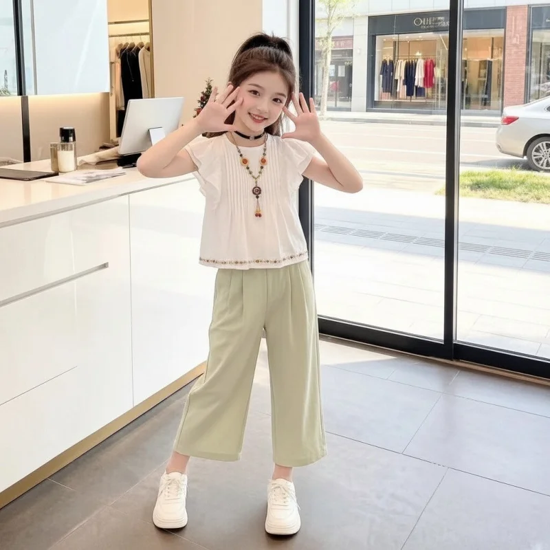Beautiful summer outfit for girls, high-end summer clothing2026New stylish and unique children's doll shirt, fashionable and bea
Beautiful summer outfit for girls, high-end summer clothing2026New stylish and unique children's doll shirt, fashionable and bea