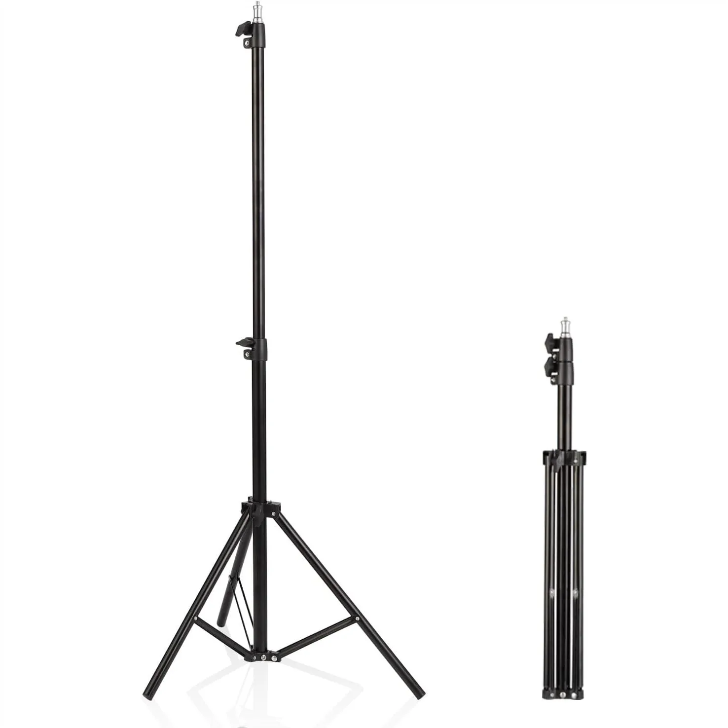 Mini Tripod Stand for Projector Ring Light Webcam, Adjustable 22-63in Portable Light Duty Support Black
Mini Tripod Stand for Projector Ring Light Webcam, Adjustable 22-63in Portable Light Duty Support Black