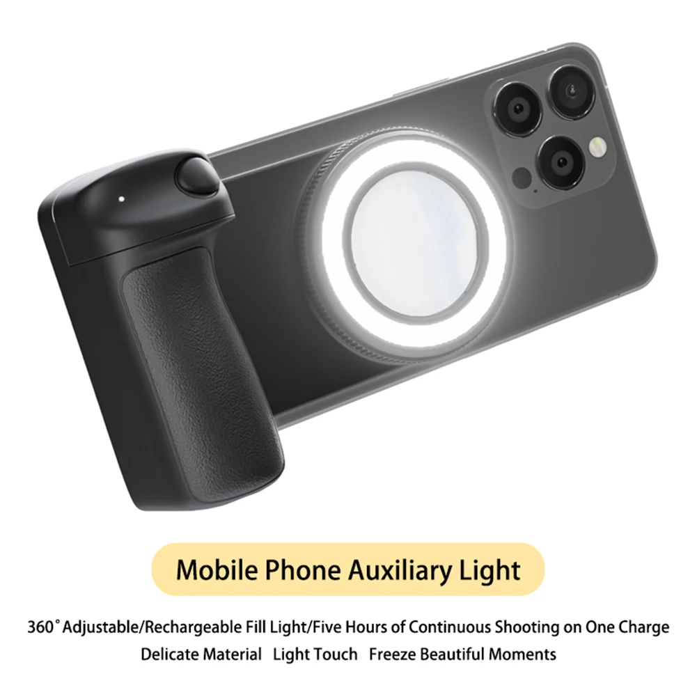 For Magsafe Bluetooth-Compatible Shutter Camera Photo Stabilizer with Fill Light & Reflective Mirror for Android iPhone 16 15 14
For Magsafe Bluetooth-Compatible Shutter Camera Photo Stabilizer with Fill Light & Reflective Mirror for Android iPhone 16 15 14