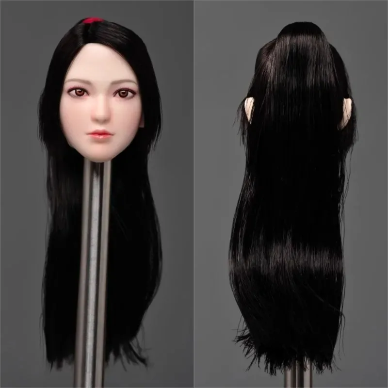 SET075 1/6 Scale Ancient Style Head Craving Long Hair Female Soldier Head Sculpt Model for 12" Pale Skin Action Figure Dolls
SET075 1/6 Scale Ancient Style Head Craving Long Hair Female Soldier Head Sculpt Model for 12" Pale Skin Action Figure Dolls